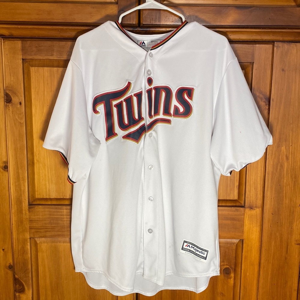 MN Twins White Byron Buxton Jersey
